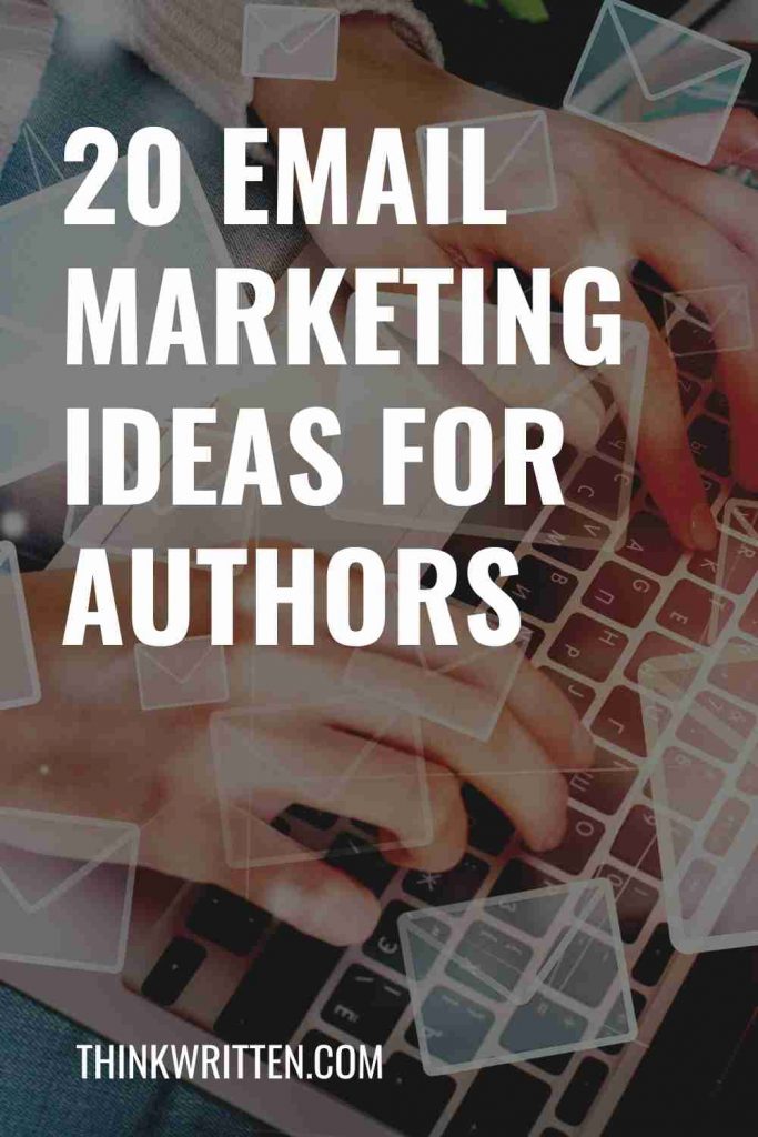 email marketing ideas for authors