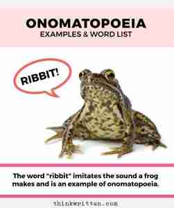 Onomatopoeia: Words List & Examples