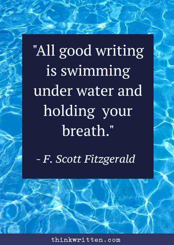 quotes about writing and life