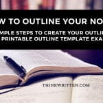How to Outline Your Novel or Book