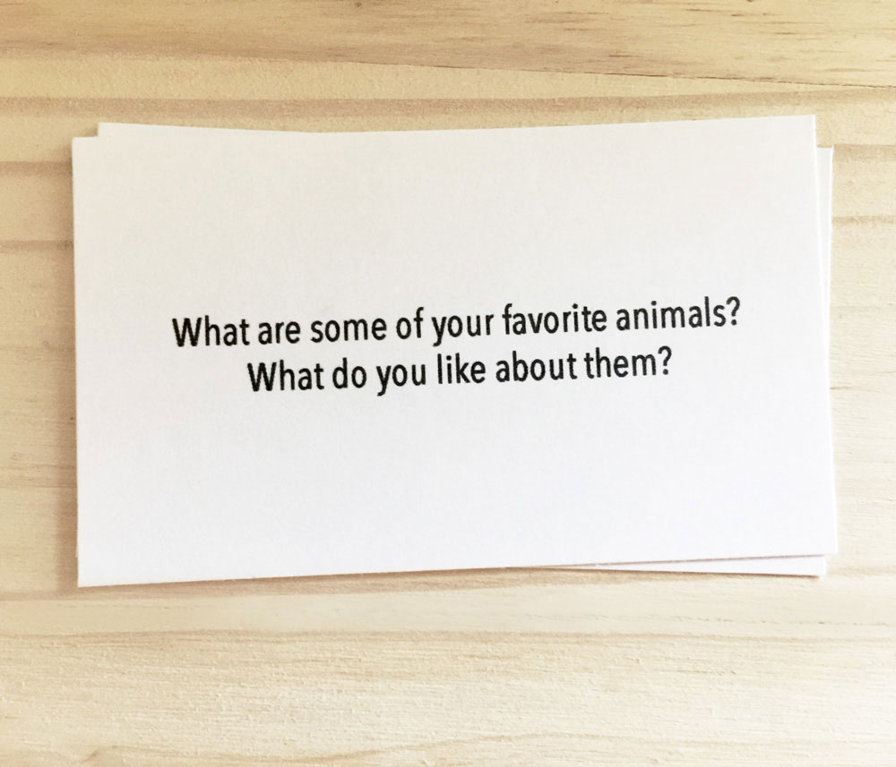 writing prompt card for kids example