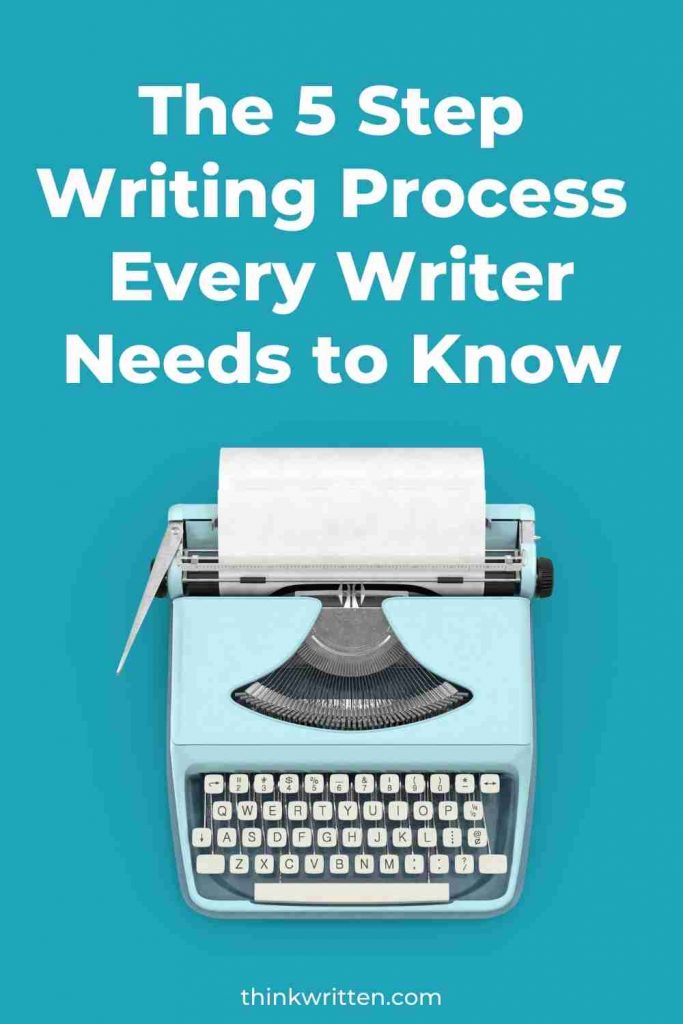 the 5 step writing process