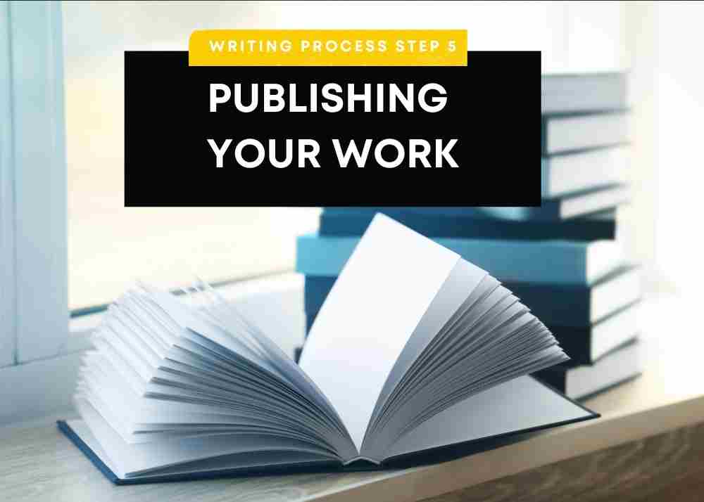 step 5 - publishing